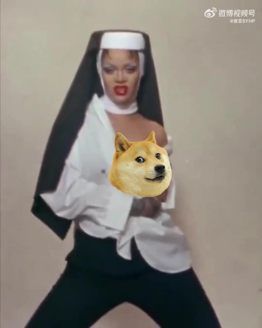 尺度不小！詹姆斯小迷妹蕾哈娜最新雜志封面被批丑化修女