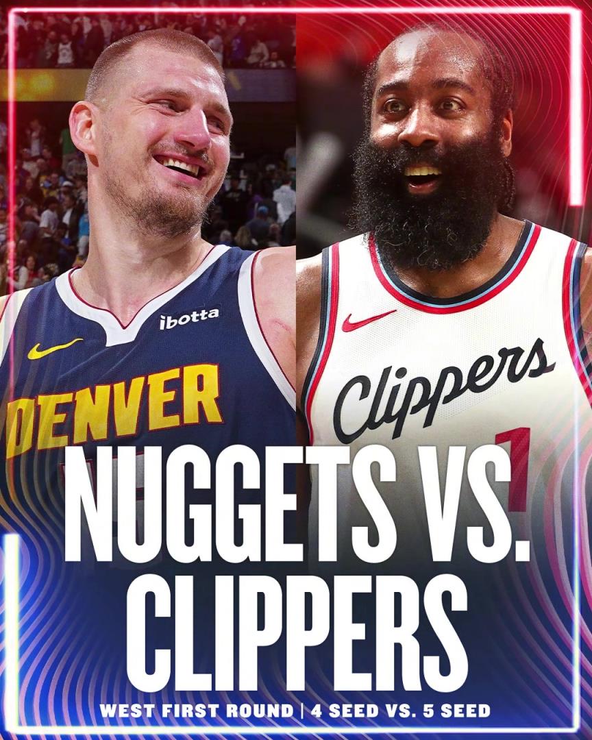 帶隊的神！哈登率快船鎖定西部第5，生涯從未缺席過季后賽！